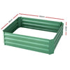 Image of Green Fingers 120 x 90cm Raised Garden Bed Set of 2 - Green