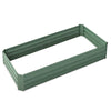 Image of Green Fingers 150 x 90cm Galvanised Steel Garden Bed - Green