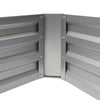 Image of Green Fingers 150 x 90cm Raised Garden Bed - Light Grey