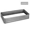 Image of Green Fingers 150 x 90cm Raised Garden Bed - Light Grey