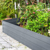 Image of Green Fingers 150cm x 90cm Raised Garden Bed Set of 2 - Charcoal