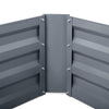 Image of Green Fingers 150cm x 90cm Raised Garden Bed Set of 2 - Charcoal
