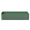 Image of Green Fingers 150cm x 90cm Raised Garden Bed Set of 2 - Green