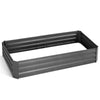 Image of Green Fingers 150cm x 90cm Raised Garden Bed Set of 2 - Grey