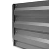 Image of Green Fingers 210cm x 90cm Raised Garden Bed Set of 2 - Charcoal