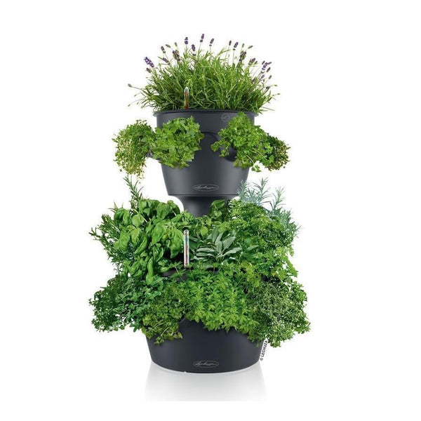 Lechuza 71cm Grow Tower Self Watering Cascada Planter – Vertical ...