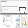 Image of Lechuza CLASSICO 70 Premium - Planter Only