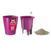 Image of Lechuza Mini Deltini Self Watering Pot With Owl