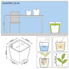 Image of Lechuza Quadro LS 43 Self Watering Pot - 43cm