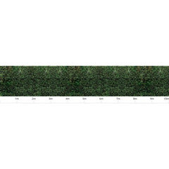 Moss Rock Temple Wall Custom Sized UV Printed Fence Cover