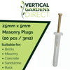Image of Nylon Plug Installation Kit For Brick/Masonry Surfaces