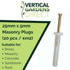 Image of Nylon Plug Installation Kit For Brick/Masonry Surfaces