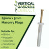 Image of Nylon Plug Installation Kit For Brick/Masonry Surfaces