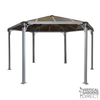 Image of Palram Monaco Hexagonal Garden Gazebo