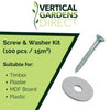Image of Screw & Washer Installation Kit For Timber & Plaster Surfaces