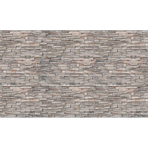 Stack Stone Wall Cladding Custom Sized UV Printed Fence Cover