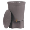 Image of Gray Lanzarote Mini Tank with a lid on a white background

