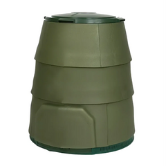 330L Green Johanna Compost Bin with Insulating Jacket
