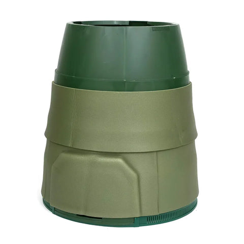 330L Green Johanna Compost Bin with Insulating Jacket
