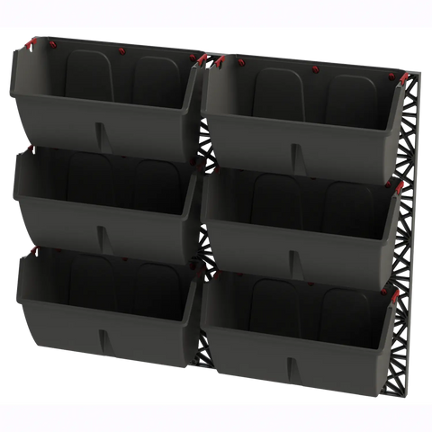 6 pot kit on white background