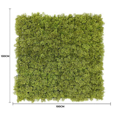 Artificial Moss Wall Panel 1m x 1m UV Stabilised