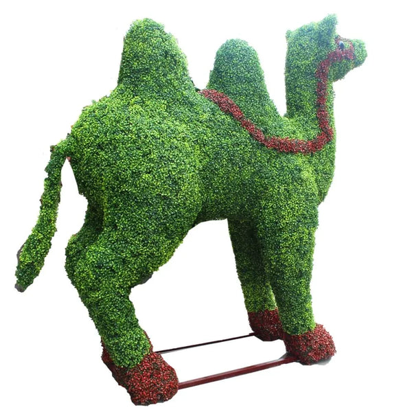Artificial Topiary Animal Camel Topiary (Various Sizes) – Vertical ...