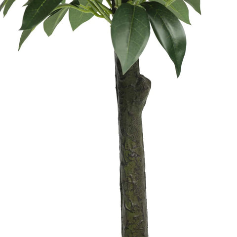 Artificial Bayleaf Ficus Topiary Tree Two Ball Potted Topiary 130cm Trunk