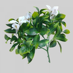 OPEN BOX of 20 x Artificial White Flowering Jasmine Stem 30cm UV Stabilised
