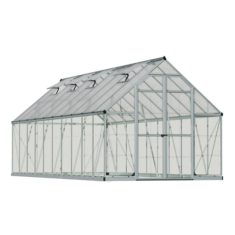 Maze Greenhouse main view - silver