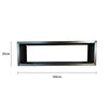 Image of Black Metal Planter Box For 150cm Artificial Hedge