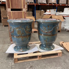 Blue Lagoon Traditional Anduze Urn