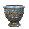 Image of Blue Lagoon Versailles Traditional French Anduze Coupe Planter