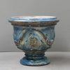Image of Blue Lagoon Versailles Traditional French Anduze Coupe Planter