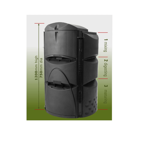 Earthmaker Composter 466L – Vertical Gardens Direct