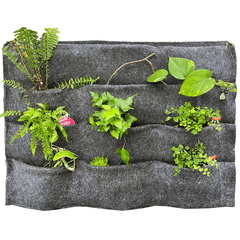 Vertical Garden Grow Felt Eco Panel 12 Pocket Planter