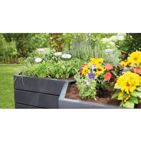 Hex Ergo Raised Garden Bed Close Up View