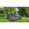 Image of Hex Ergo Raised Garden Bed In The Garden
