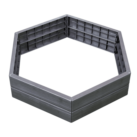 Hex Ergo Raised Garden Bed Single Main View