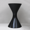 Image of Ivory Lite Terrazzo Fab Planter Black Main View