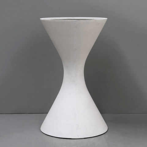 Ivory Lite Terrazzo Fab Planter Ivory Terrazzo Full View
