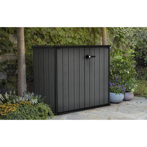 Keter Cortina Bella Shed 1000L Full View In The Garden