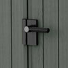 Image of Keter Darwin 4x4 Garden Shed (1.3 x 1.2m) Wood Green Door Knob