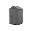 Image of Keter Darwin 4x4 Garden Shed (1.3 x 1.2m) Wood Green