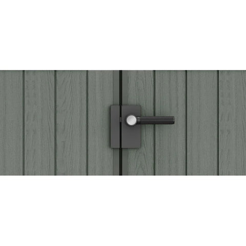 Keter Darwin 6x4 Garden Shed (1.9 x 1.2m) Green Door Knob