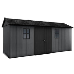 Keter Newton Plus Shed 7.5x17 (2.3 x 5.4m) Single Door