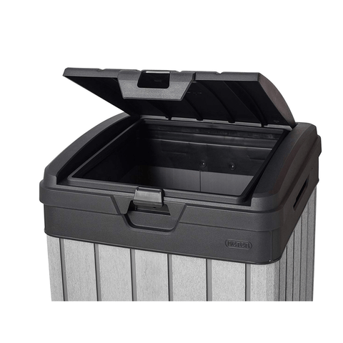 keter rockford outdoor waste bin lid