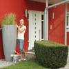 Image of maze 300l rainwater mini tank zinc in the garden