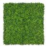 Image of Artificial Mixed Boxwood hedging panel on a white background