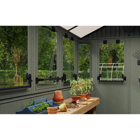 Keter Working / Potting 6x8 Shed - Green Inside View