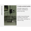 Image of Keter Working / Potting 6x8 Shed - Green Accessorized